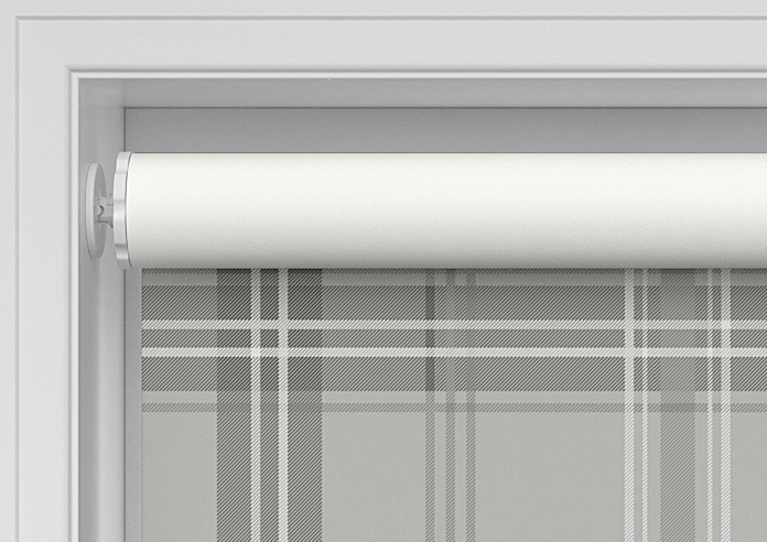 Montrose (Blackout), Tartan Grey - Twist&Fit Roller Blind - Image 9
